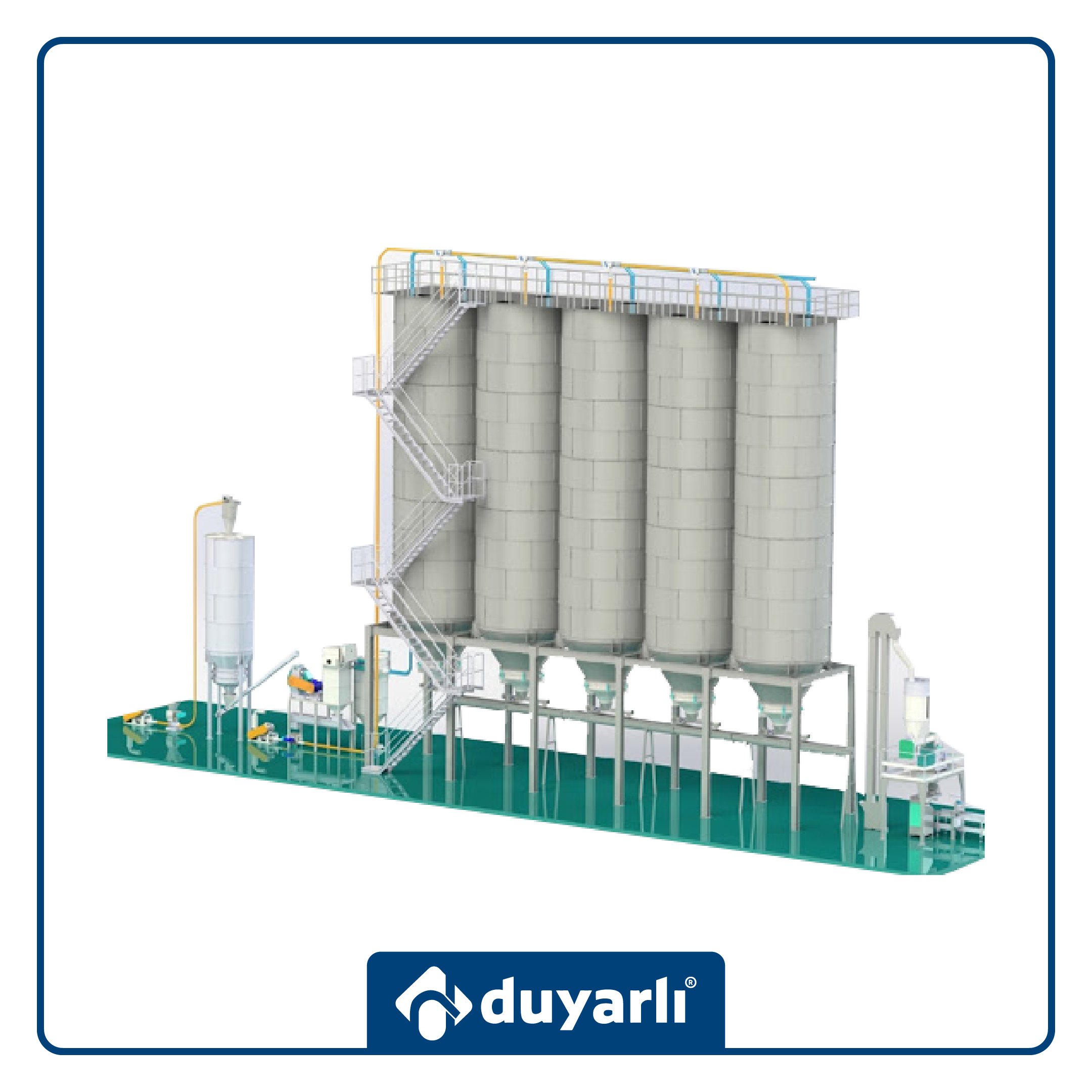 Çelik Un/Kepek Silosu